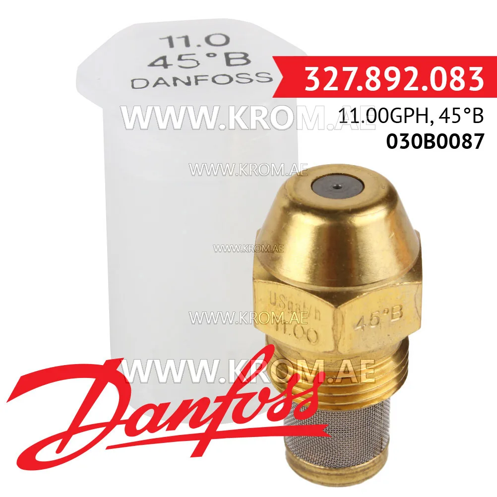 Danfoss 030B0087 11.00GPH, 45B oil nozzle