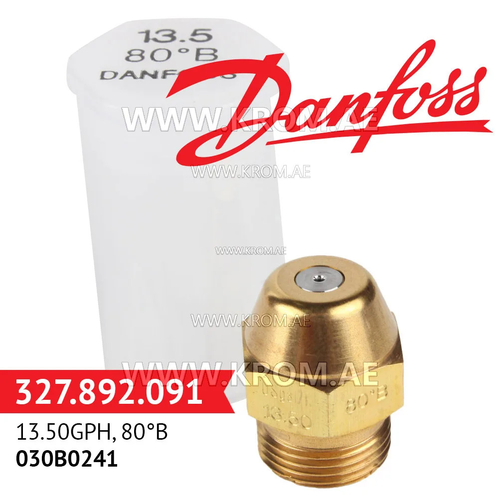 Danfoss 030B0241 13.50GPH, 80B oil nozzle