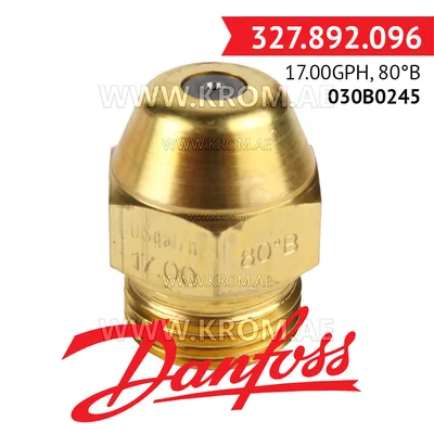Danfoss 030B0245 17.00GPH, 80B oil nozzle