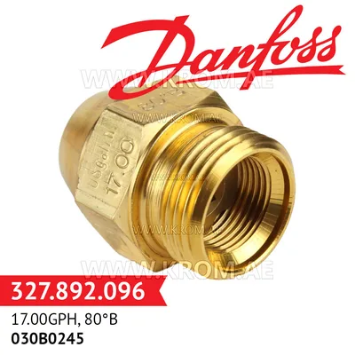 Danfoss 030B0245 17.00GPH, 80B oil nozzle