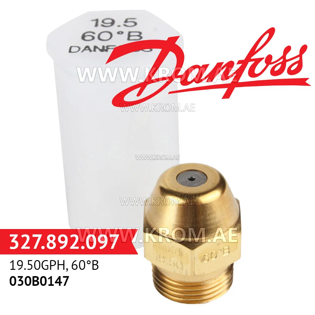 Danfoss 030B0147 19.50GPH, 60B oil nozzle