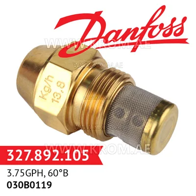 Danfoss 030B0119 3.75GPH, 60B oil nozzle