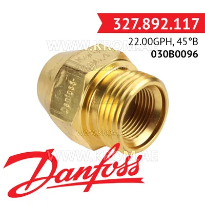 Danfoss 030B0096 22.00GPH, 45B oil nozzle
