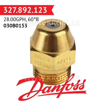 Danfoss 030B0153 28.00GPH, 60B oil nozzle