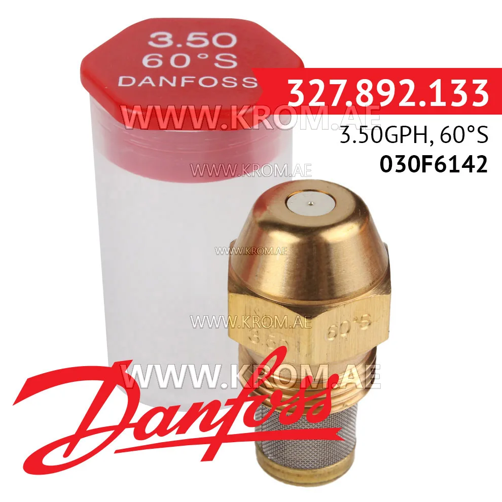Danfoss 030F6142 3.50GPH, 60S oil nozzle