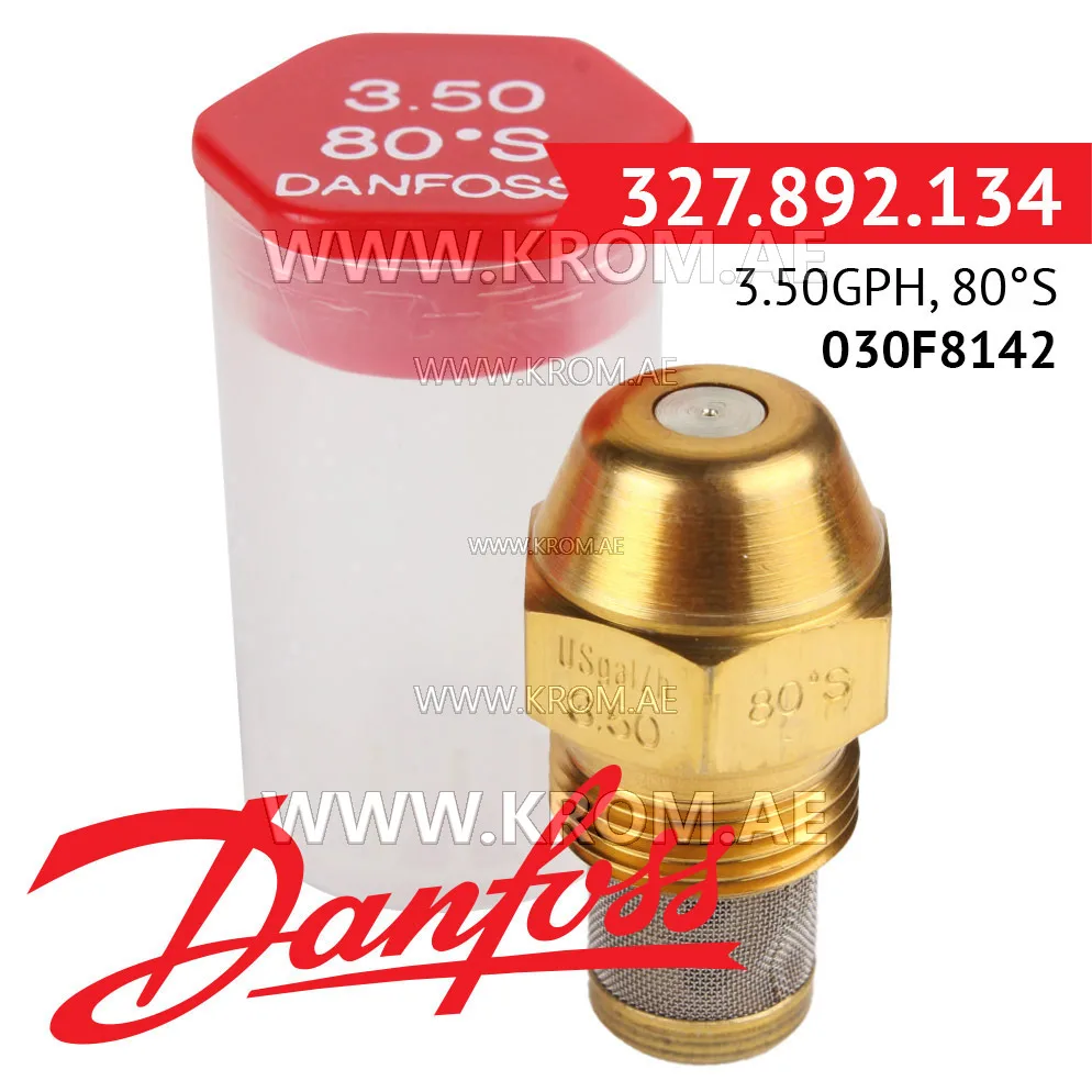 Danfoss 030F8142 3.50GPH, 80S oil nozzle