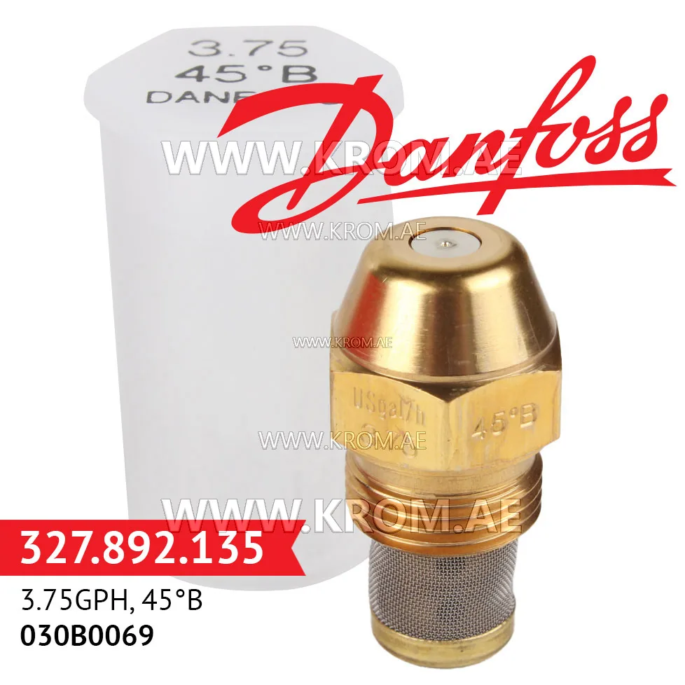 Danfoss 030B0069 3.75GPH, 45B oil nozzle
