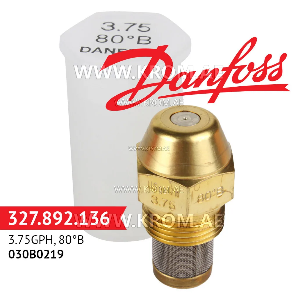 Danfoss 030B0219 3.75GPH, 80B oil nozzle