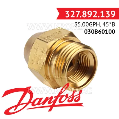 Danfoss 030B0100 35.00GPH, 45B oil nozzle