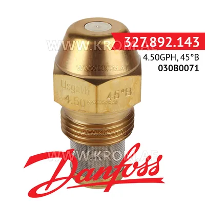 Danfoss 030B0071 4.50GPH, 45B oil nozzle