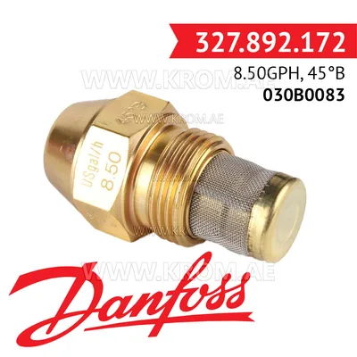 Danfoss 030B0083 8.50GPH, 45B oil nozzle
