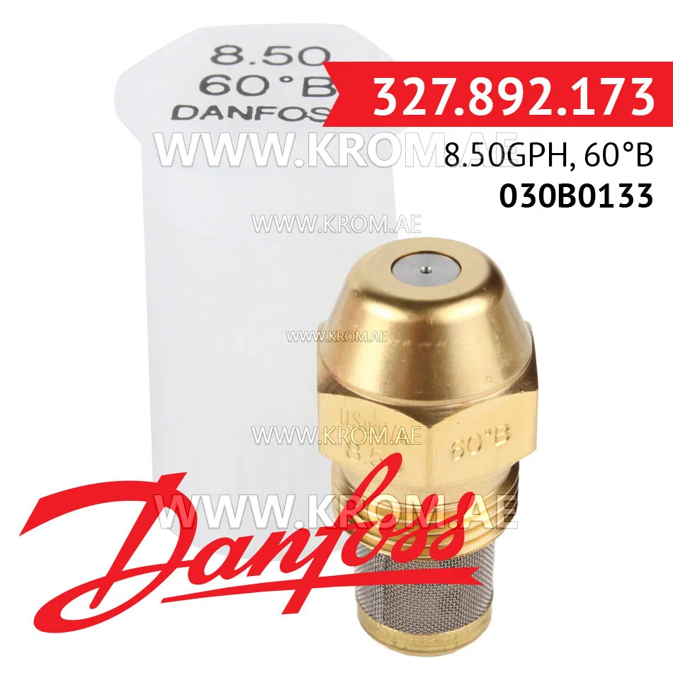 Danfoss 030B0133 8.50GPH, 60B oil nozzle