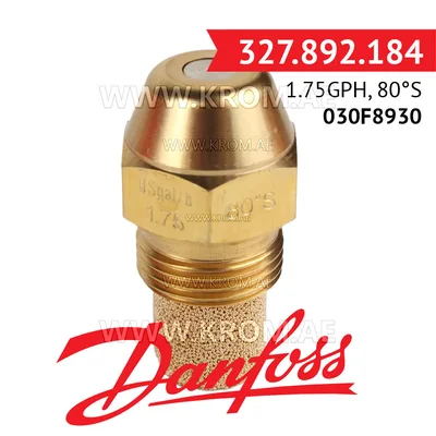 Danfoss 030F8930 1.75GPH, 80S oil nozzle