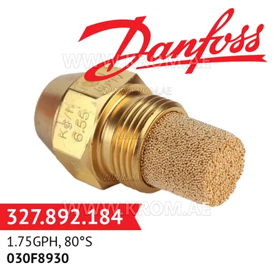 Danfoss 030F8930 1.75GPH, 80S oil nozzle
