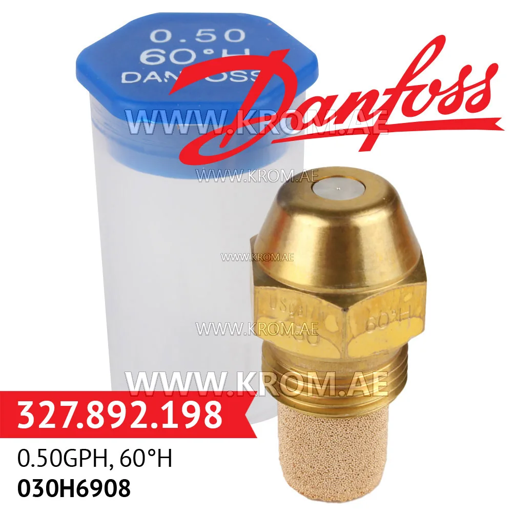 Danfoss 030H6908 0.50GPH, 60H oil nozzle