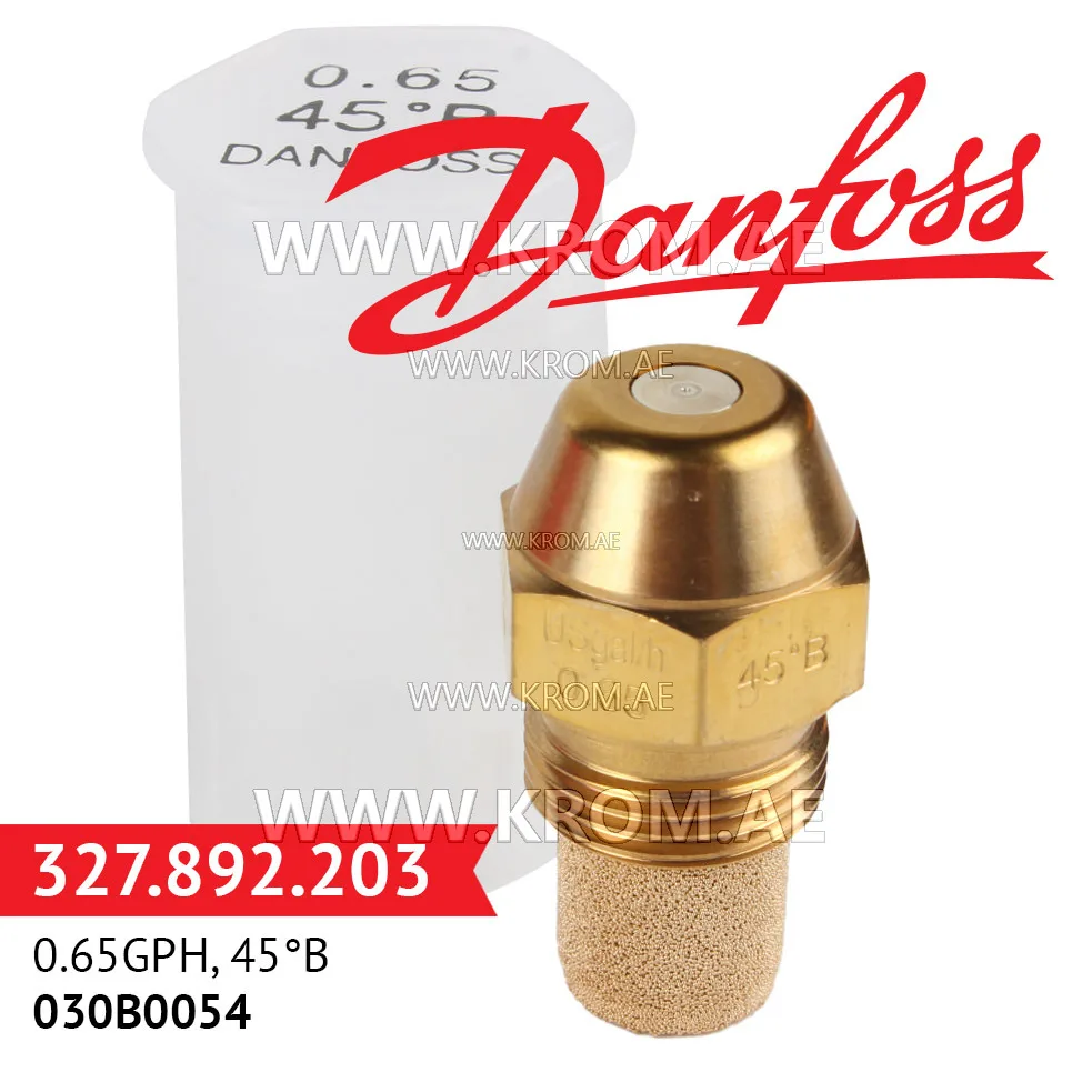 Danfoss 030B0054 0.65GPH, 45B oil nozzle