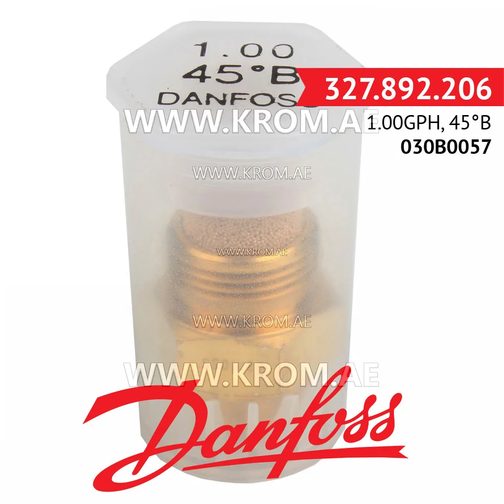 Danfoss 030B0057 1.00GPH, 45B oil nozzle