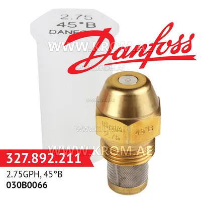Danfoss 030B0066 2.75GPH, 45B oil nozzle