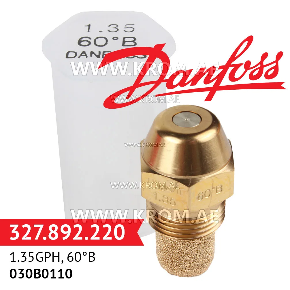 Danfoss 030B0110 1.35GPH, 60B oil nozzle