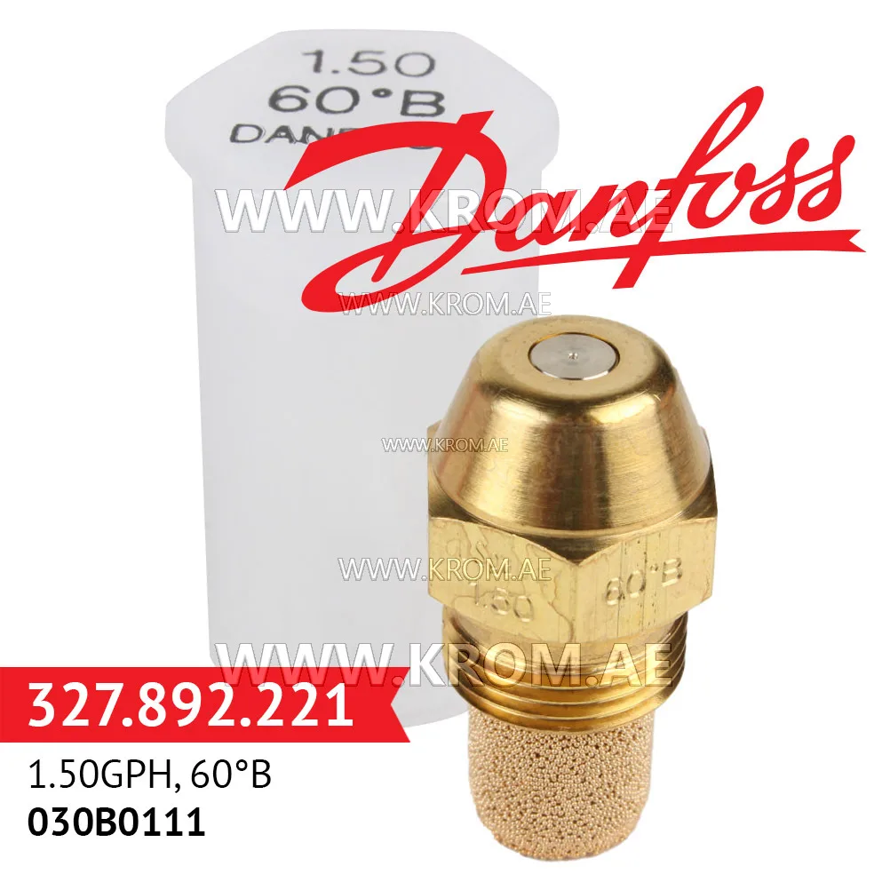 Danfoss 030B0111 1.50GPH, 60B oil nozzle