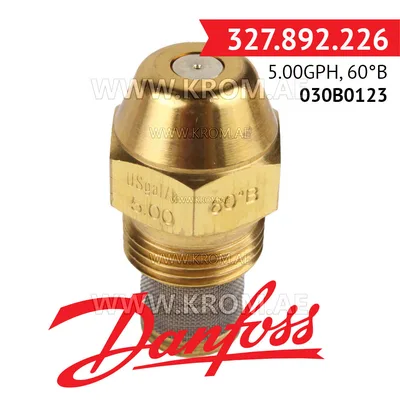 Danfoss 030B0123 5.00GPH, 60B oil nozzle