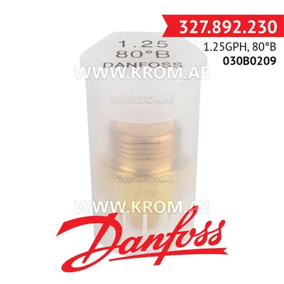Danfoss 030B0209 1.25GPH, 80B oil nozzle