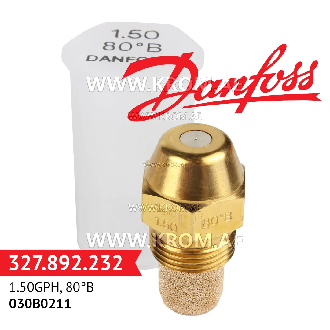 Danfoss 030B0211 1.50GPH, 80B oil nozzle