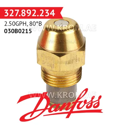 Danfoss 030B0215 2.50GPH, 80B oil nozzle