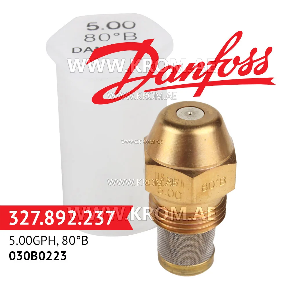 Danfoss 030B0223 5.00GPH, 80B oil nozzle