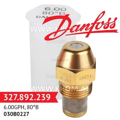 Danfoss 030B0227 6.00GPH, 80B oil nozzle