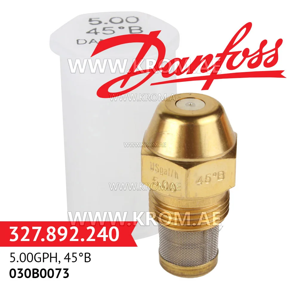 Danfoss 030B0073 5.00GPH, 45B oil nozzle