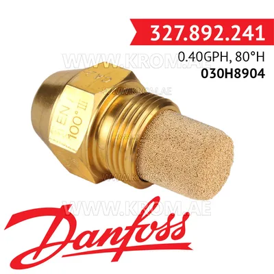 Danfoss 030H8904 0.40GPH, 80H oil nozzle