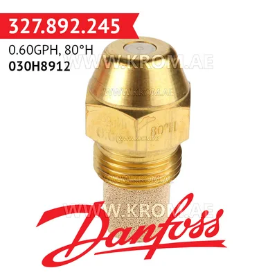 Danfoss 030H8912 0.60GPH, 80H oil nozzle