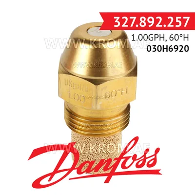 Danfoss 030H6920 1.00GPH, 60H oil nozzle