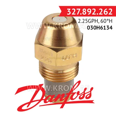 Danfoss 030H6134 2.25GPH, 60H oil nozzle