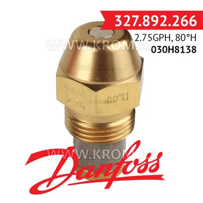 Danfoss 030H8138 2.75GPH, 80H oil nozzle