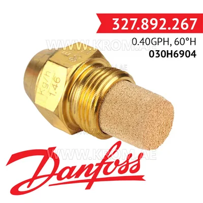 Danfoss 030H6904 0.40GPH, 60H oil nozzle