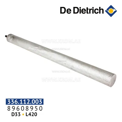 De Dietrich 89608950 anode D33 mm, L420 mm