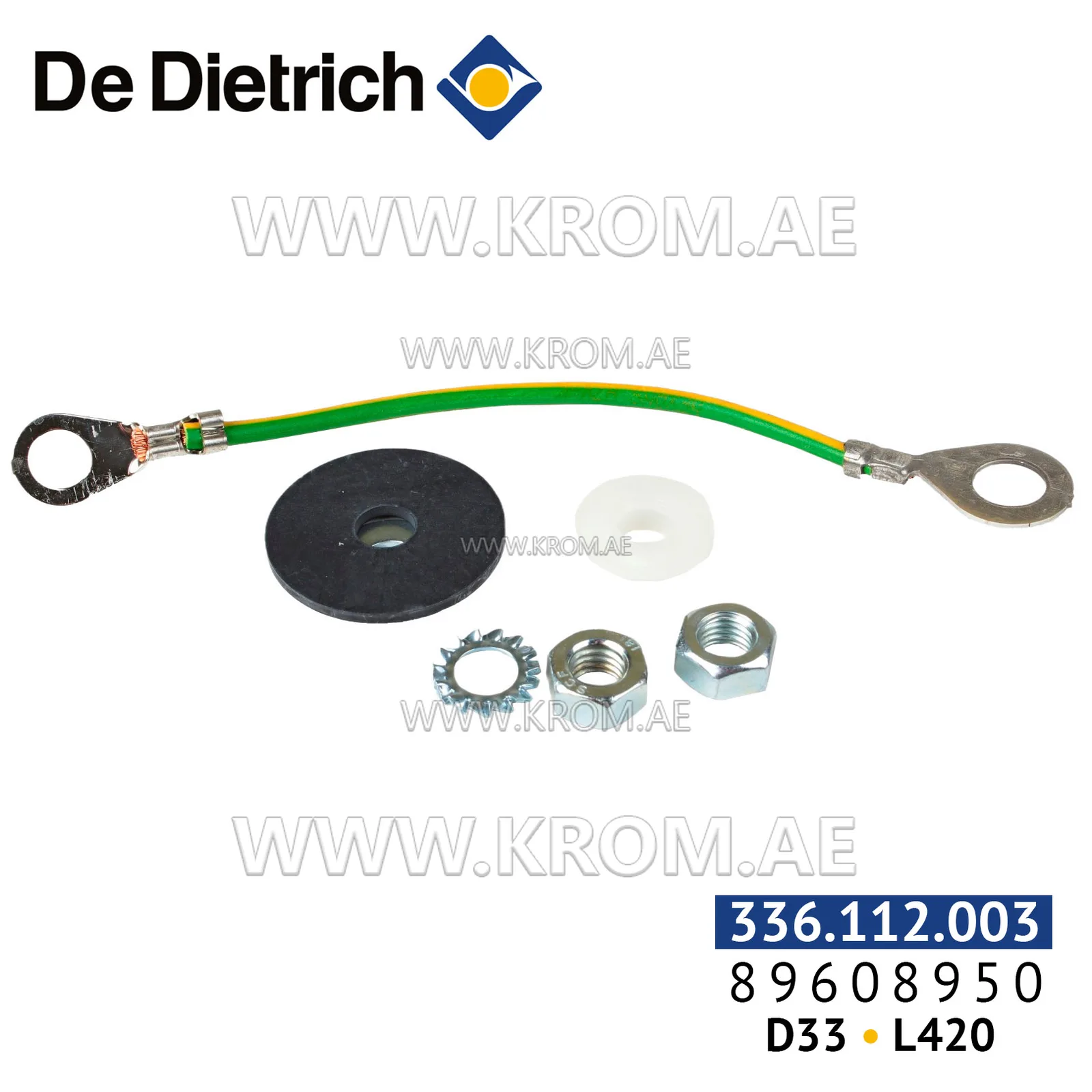 De Dietrich 89608950 anode D33 mm, L420 mm