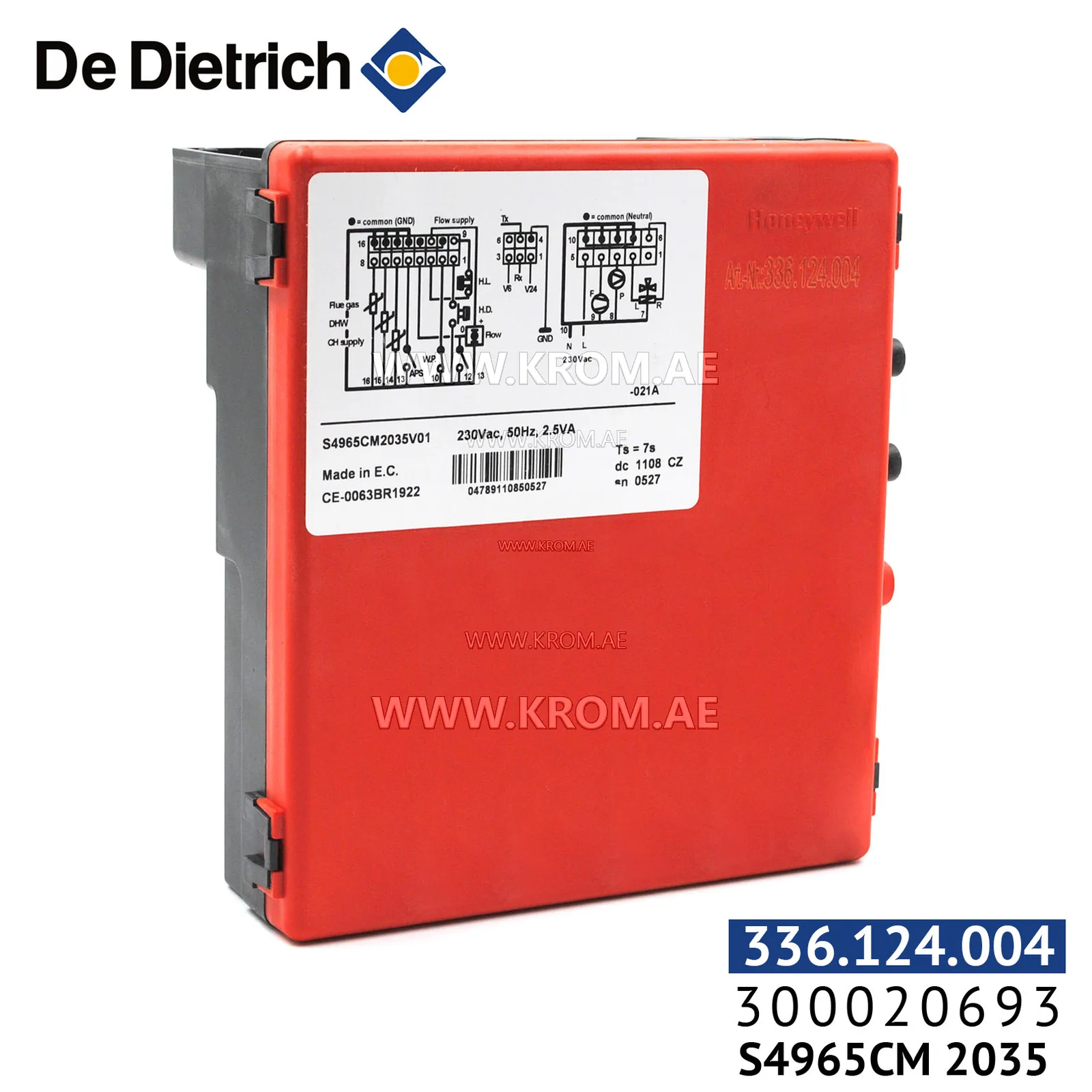 De Dietrich 300020693 safety box S4965CM2035 ESYES