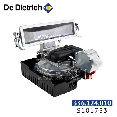 De Dietrich S101733 gas/air unit with PCB and fan 40kW