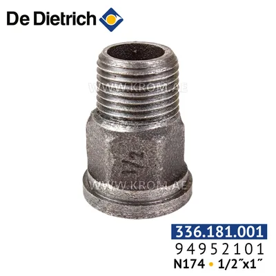 De Dietrich 94952101 nut G1"