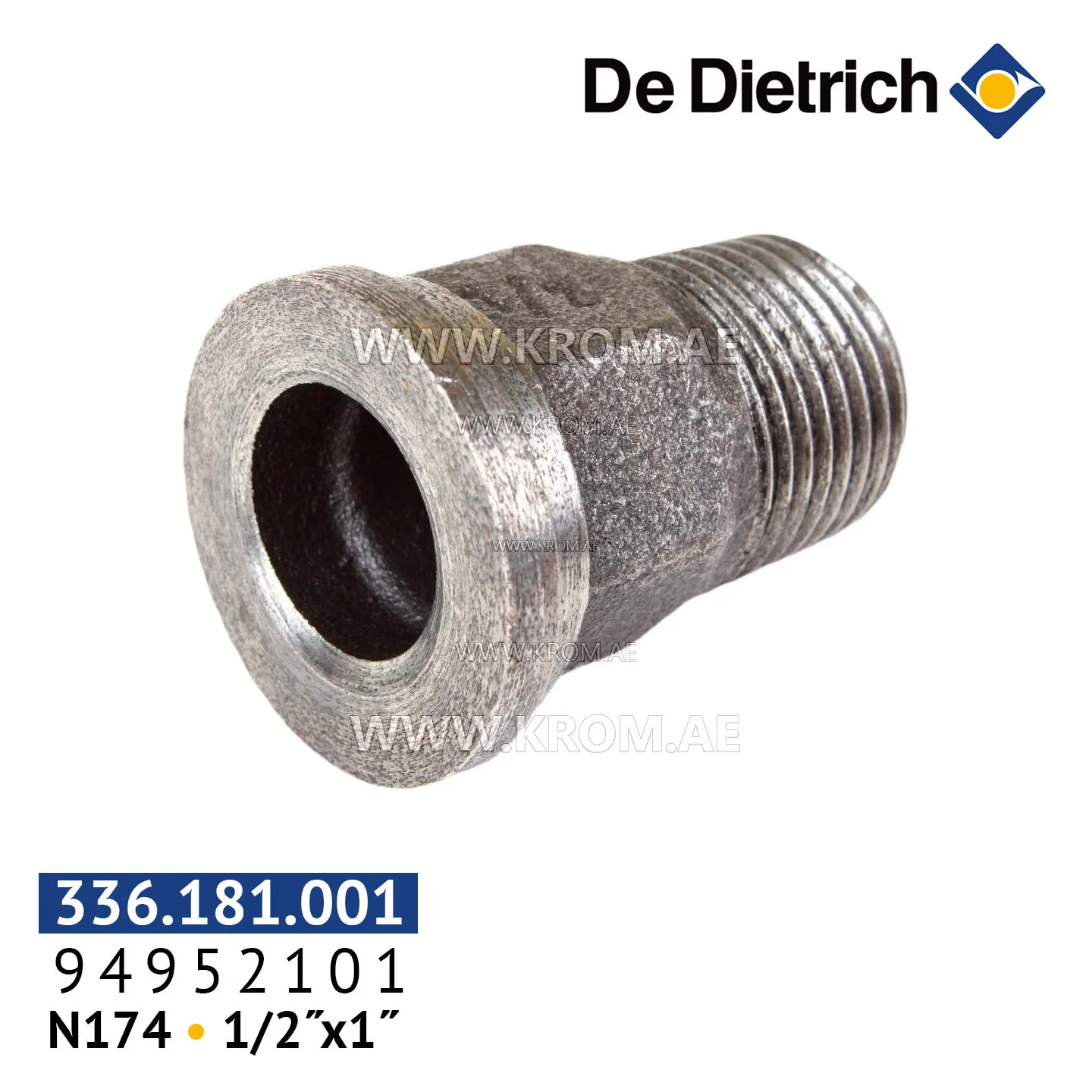 De Dietrich 94952101 nut G1"