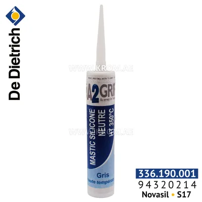 De Dietrich 94320214 silicone filler Novasil S17