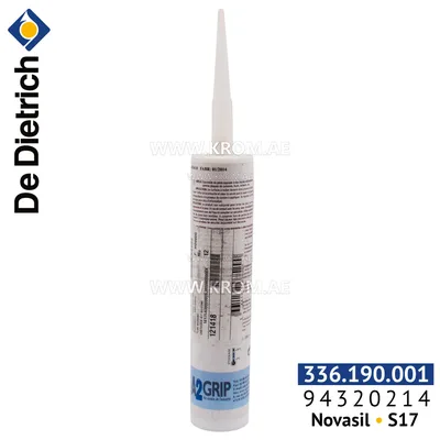 De Dietrich 94320214 silicone filler Novasil S17