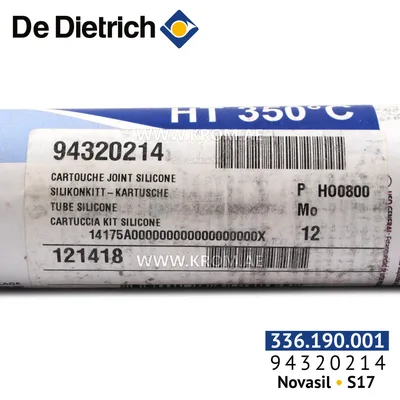 De Dietrich 94320214 silicone filler Novasil S17