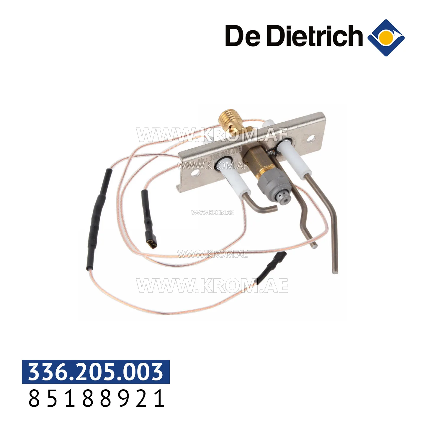 De Dietrich 85188921 ignition burner 3-7-10 sections