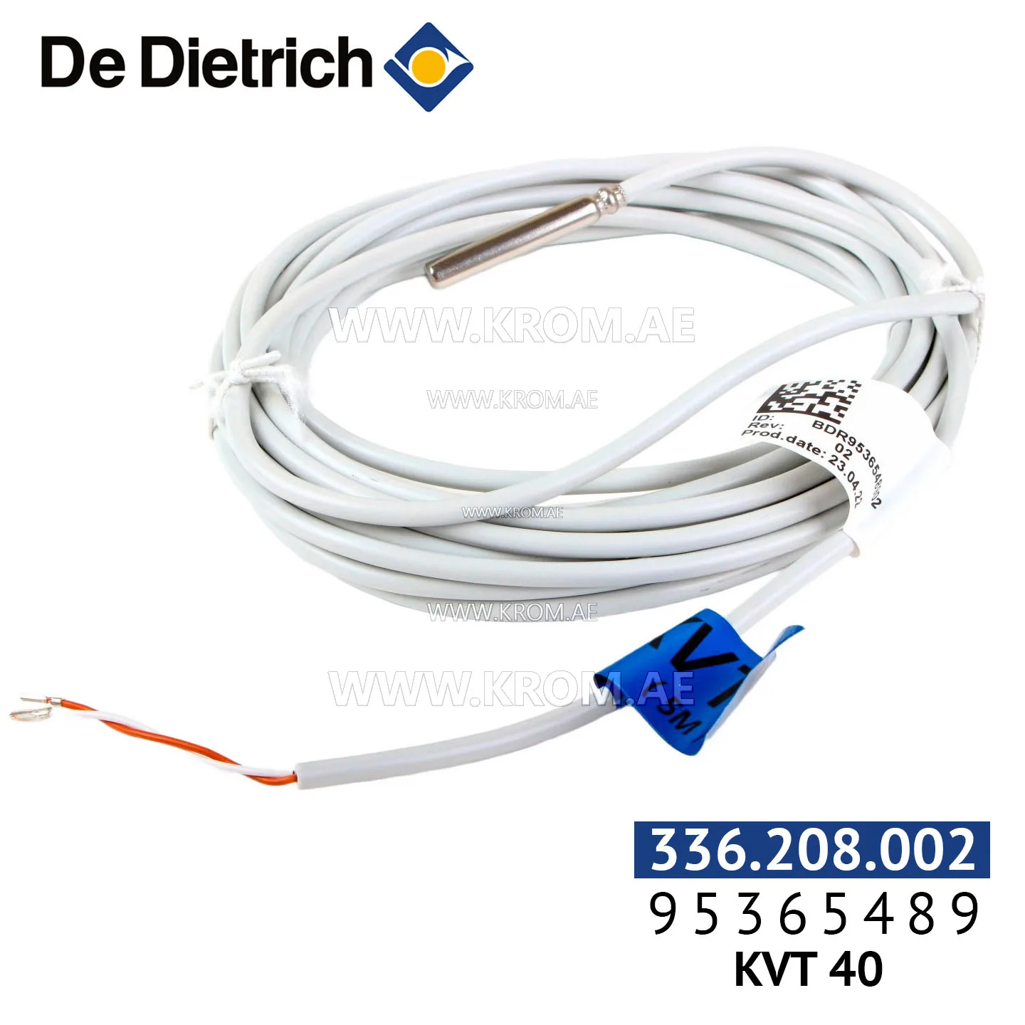 De Dietrich 95365489 sensor KVT 40 L5000