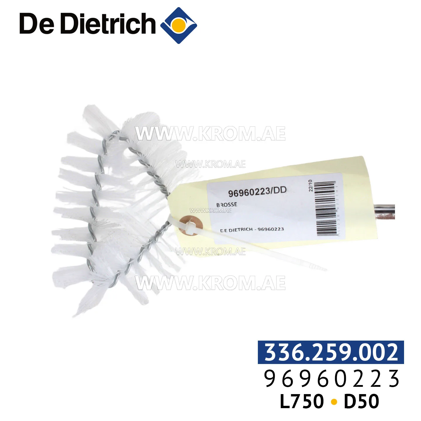 De Dietrich 96960223 brush D50X100 L750