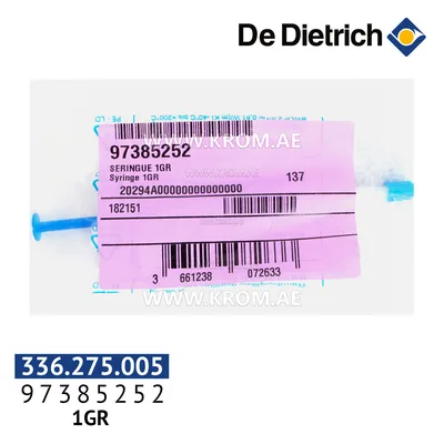 De Dietrich 97385252 syringe 1 gr.